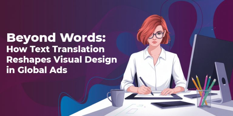 When text translation reshapes visual design in global ads